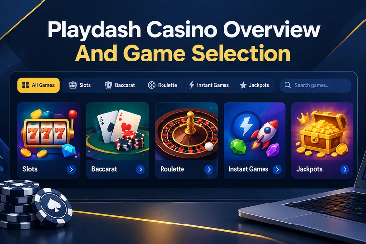 Playdash Casino Overview And Game Selection