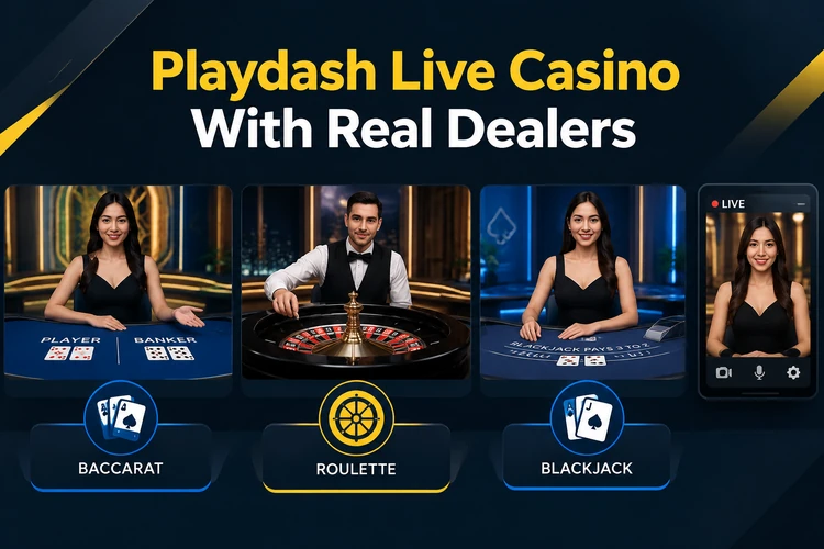 Playdash Live Casino With Real Dealers