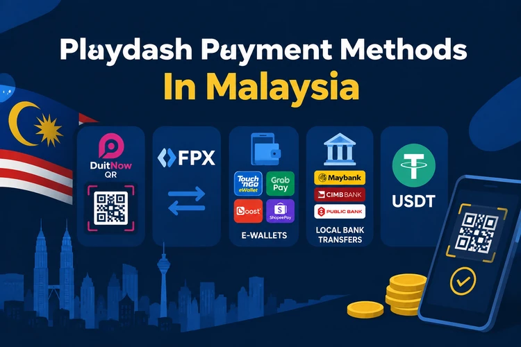 Playdash Payment Methods In Malaysia