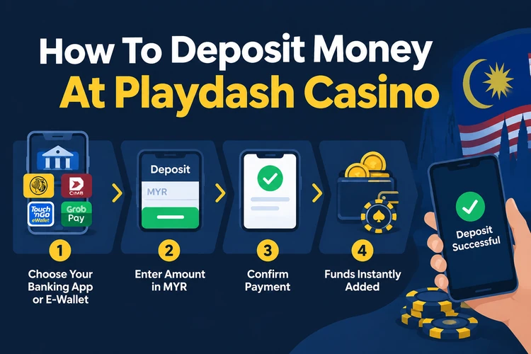 How To Deposit Money At Playdash Casino